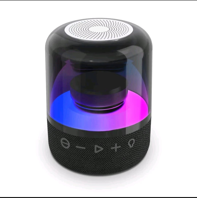 Caixa de Som 6D Portátil Bluetooth Iluminada - Alta Qualidade com Subwoofer