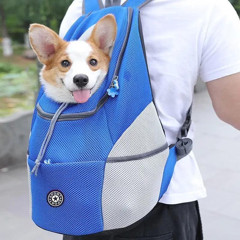 Bolsa Canguru Pet Concept Ajustável para carregar Gato e Cachorro