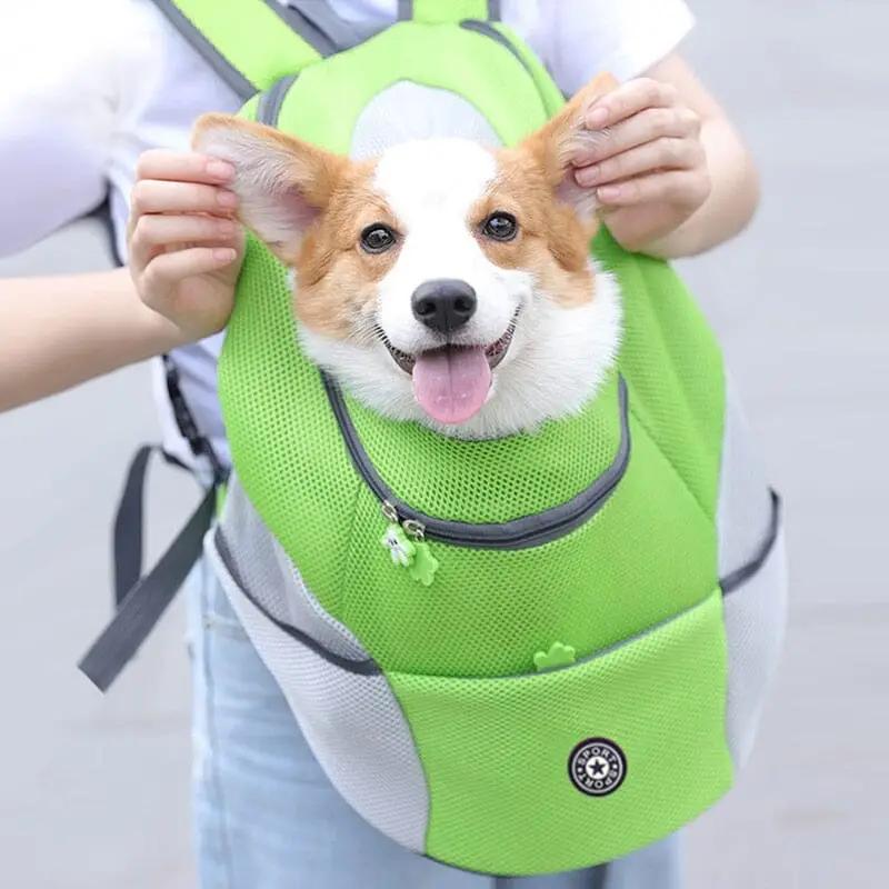 Bolsa Canguru Pet Concept Ajustável para carregar Gato e Cachorro