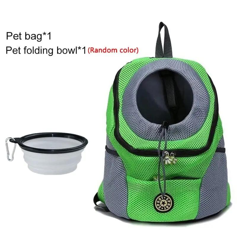 Bolsa Canguru Pet Concept Ajustável para carregar Gato e Cachorro