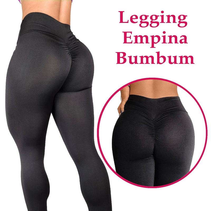 Legging Academia Levanta Bumbum Estampada Calça Feminina