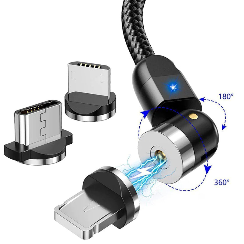 Cabo de carregar celulares do futuro! MagnetCable® - O cabo de carregar celulares do futuro!