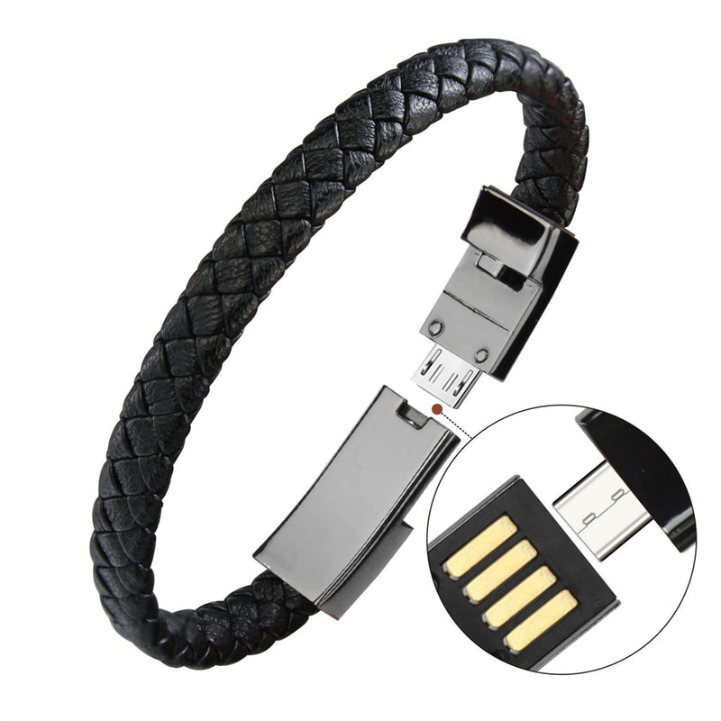 Pulseira e Bracelete Carregador USB-C